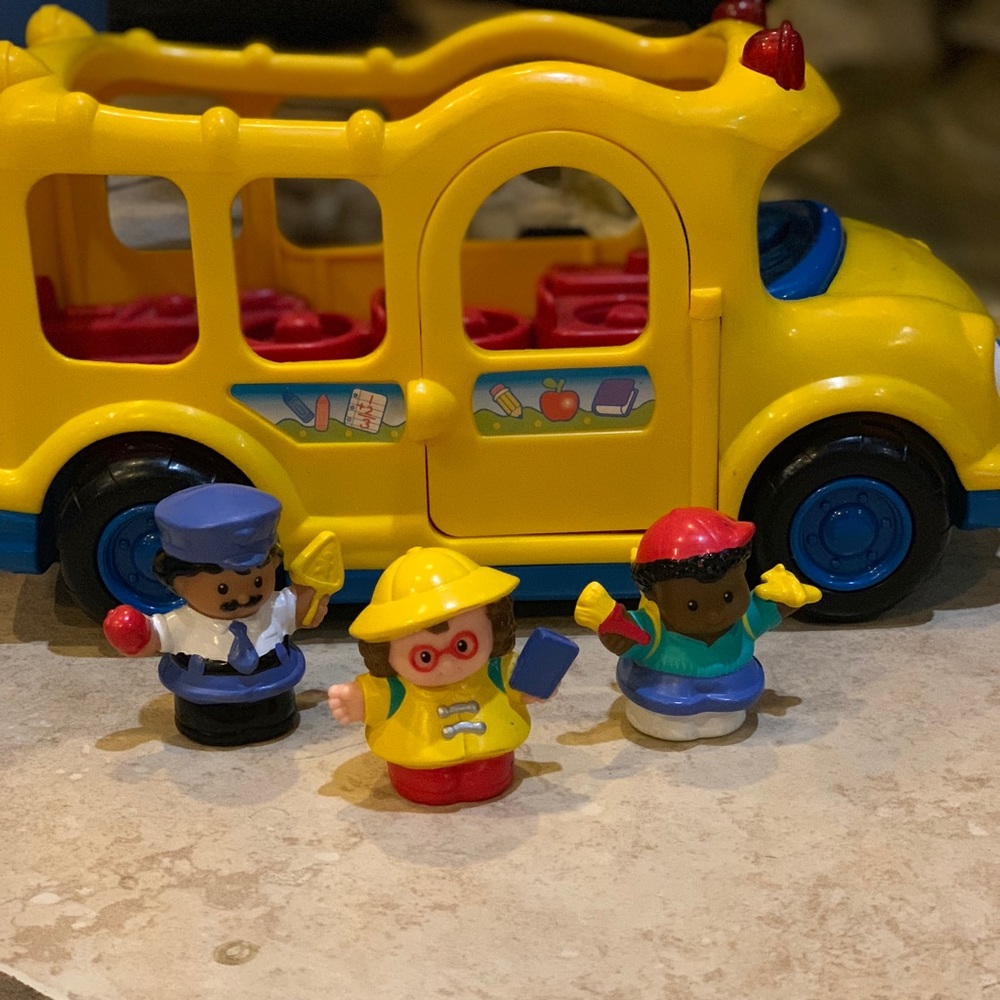Fisher price little people school bus